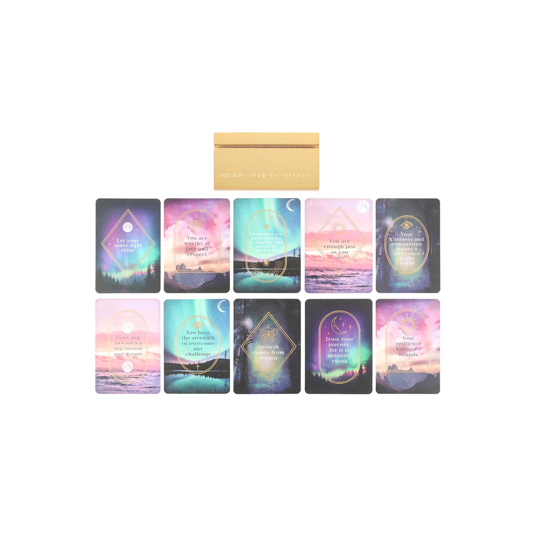 Ethereal Affirmation Cards with Wooden Stand - Image 5