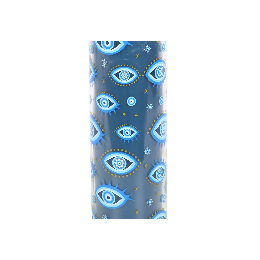 All Seeing Eye Print White Rose Tube Candle - Image 4